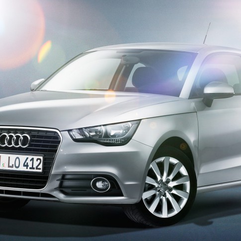 Transportation - Audi A1 Studiofoto mit Lens Flare_Studio39 Duesseldorf