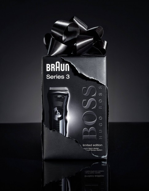 Stillife - Braun-Boss_Rasierer Series3_Giftbox