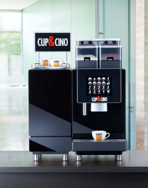 Stillife-Fotografie "KaffeeMaschine BL600 von CUP&CINO mit Selbstreinigungstechnologie